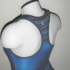 ATHLETA RUCHED DRAWSTRING YOGA FITNESS TANK TOP